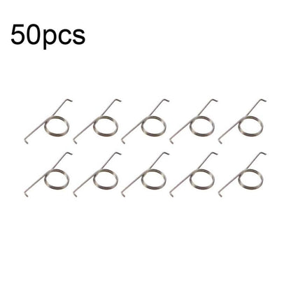 For PS5 Controller 50pcs Replacement Buttons Metal Springs ,Spec:, L2 R2 Springs, Motor Springs