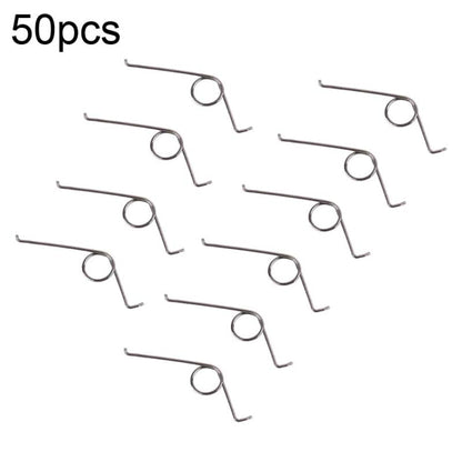 For PS5 Controller 50pcs Replacement Buttons Metal Springs ,Spec:, L2 R2 Springs, Motor Springs