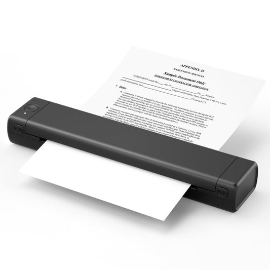 M08F Bluetooth Wireless Handheld Portable Thermal Printer, Black Green A4 Version, Black A4 Version, White A4 Version, White Orange A4 Version, Green A4 Version, Pink A4 Version, Gray A4 Version, Silver A4 Version, Black Green Letter Version           ...
