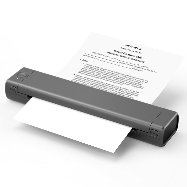 M08F Bluetooth Wireless Handheld Portable Thermal Printer, Black Green A4 Version, Black A4 Version, White A4 Version, White Orange A4 Version, Green A4 Version, Pink A4 Version, Gray A4 Version, Silver A4 Version, Black Green Letter Version           ...