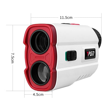 PGM JQ015 IP54 Waterproof Golf Laser Distance Meter Telescope, Measuring Distance: 400m, Measuring Distance: 600m(White)