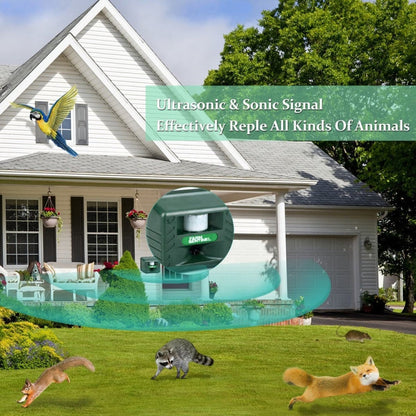 SK131 Garden Outdoor Ultrasonic Rat Repeller Snake Repelle Farm Animal Driving Device