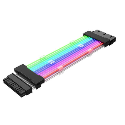 5V ARGB Neon Color Line, 24pin Motherboard Power Supply Light Wire Black, Double 8pin Graphics Card Power Supply Wire Black, 24pin Motherboard Power Supply Light Wire White, Double 8pin Graphics Card Power Supply Wire White