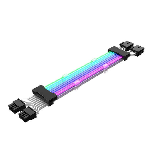 5V ARGB Neon Color Line, 24pin Motherboard Power Supply Light Wire Black, Double 8pin Graphics Card Power Supply Wire Black, 24pin Motherboard Power Supply Light Wire White, Double 8pin Graphics Card Power Supply Wire White
