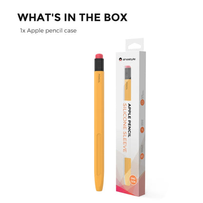 AhaStyle PT180-2 Silicone Protective Case Anti-Slip And Anti-Drop Capacitive Pen Case, For Apple Pencil 2, For Apple Pencil 1