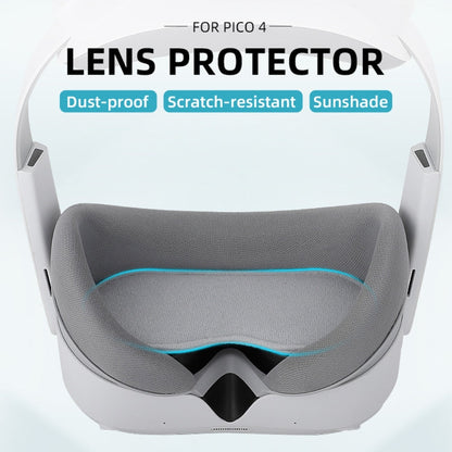 For PICO 4 Hifylux PC-ZF17 Lens Protector VR Glasses Dust-proof Sponge Pad, PC-ZF17 Light Grey