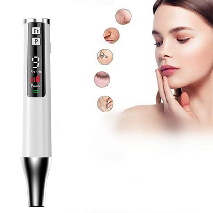 AA-A401 Small Freckle and Mole Removal Pen Tattoo and Eyebrow Removal Beauty Instrument, Red Light Plug-in, Blu-ray Plug-in, Red Light Battery, Blu-ray Battery