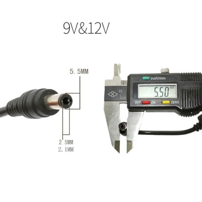 USB Booster Line Mobile Power Cord, 2pcs DC 5V to 9V, 2pcs DC 5V to 12V