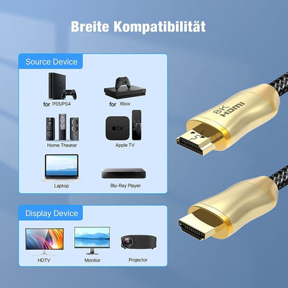 HDMI 2.1 Version 8K 60Hz For PS4 Cable Projector Notebook Set-Top Box Cable, HD803 1m, HD803 1.5m, HD803 2m, HD803 3m, HD803 5m, HD803 10m
