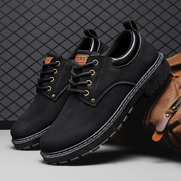 Men Martin Boots Platform Height Increasing Tooling Shoes, 39, 40, 41, 42, 43, 44