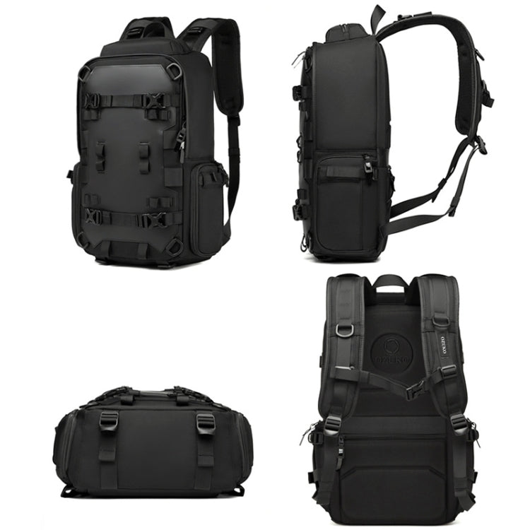 Ozuko 9587 Men Backpack Sports Helmet Men Backpack Breathable Waterproof And Wear-resistant