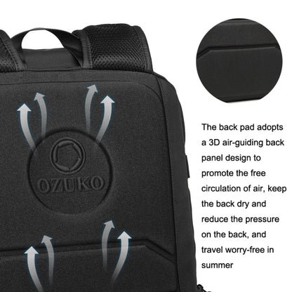 Ozuko 9587 Men Backpack Sports Helmet Men Backpack Breathable Waterproof And Wear-resistant