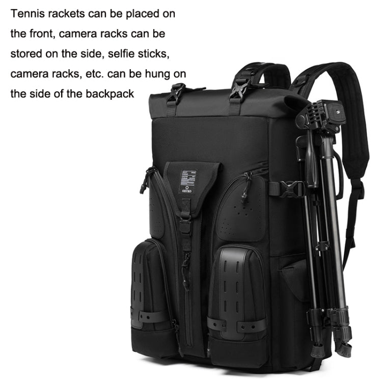 Ozuko 9631 Waterproof Outdoor Backpack Large Capacity Travel Baseball Bag