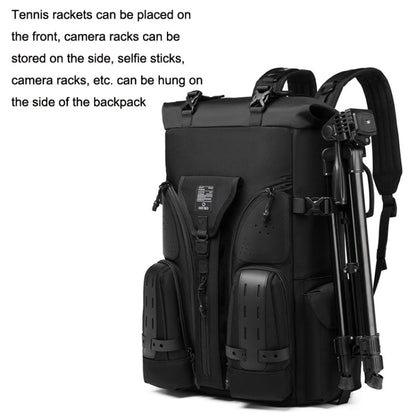 Ozuko 9631 Waterproof Outdoor Backpack Large Capacity Travel Baseball Bag