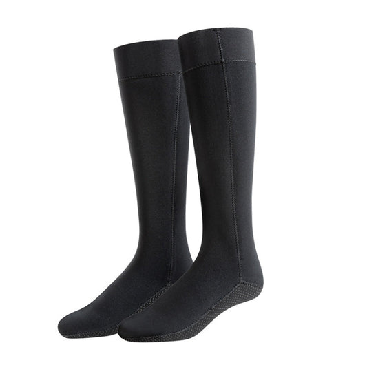 3mm Diving Socks Swimming Warm Deep Diving Waterproof Long Tube Beach Socks, XS, S, M, L