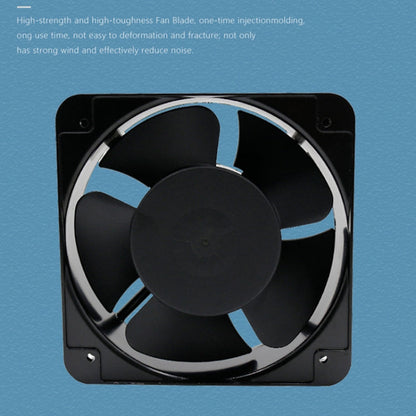 220V 38W 15cm Roller Chassis Electrical Cabinet Shaft, Oil Bearing Fan, Double Rolling Ball Bearing Fan