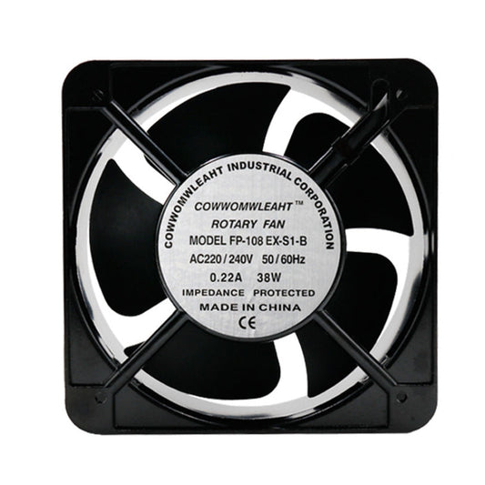 220V 38W 15cm Roller Chassis Electrical Cabinet Shaft, Oil Bearing Fan, Double Rolling Ball Bearing Fan