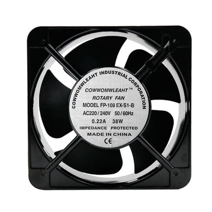 220V 38W 15cm Roller Chassis Electrical Cabinet Shaft, Oil Bearing Fan, Double Rolling Ball Bearing Fan