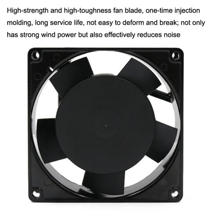 9cm Silent Chassis Cabinet Heat Dissipation Fan, 220V Oil Bearing, 220V Double Ball Bearing