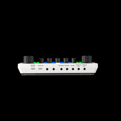 X50 Bluetooth RGB LED Live Sound Card With OTG Port Interface, X50