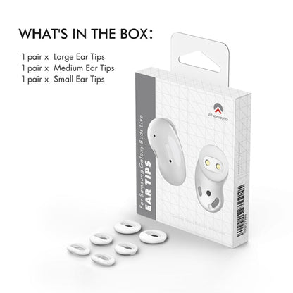For Samsung Galaxy Buds Live AhaStyle PT132 S+M+L Silicone Earbud