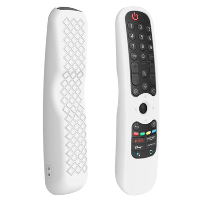 For LG AN-MR21GC / AN-MR21N / AN-MR21GA TV Remote Control Silicone Case, GS0020  Black, GS0020 White, GS0020 Luminous Blue, GS0020 Luminous Green
