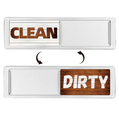 Dishwasher Magnet Clean Dirty Sign Double-Sided Refrigerator Magnet, Silver-Blue Gray, Black-Blue Gray, Silver-Black and White, Black-Black and White, Silver- Cat Claw), Turkish, Black Cat Claw, Black Love, Silver Love, Silver Gray White, Black Gray   ...