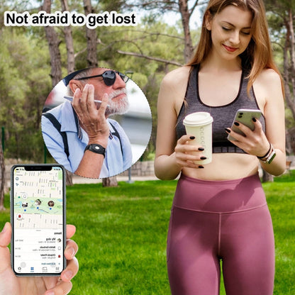 For AirTag Anti-Lost Device Case Locator Nylon Loop Watch Strap Wrist Strap, 17cm (Army Green Camouflage), 22cm (Army Green Camouflage), 17cm (Deep Green Camouflage), 22cm (Deep Green Camouflage), 17cm (Purple Camouflage), 22cm (Purple Camouflage)     ...