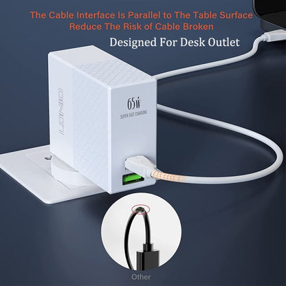 LDNIO A2620C 65W Universal Phone Tablet Charger Type-C/USB-C Port Fast Charger, 65W US Plug, 65W EU Plug, 65W UK Plug