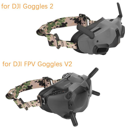 Sunnylife TD487 For DJI Avata / FPV Goggles V2 Color Headband Fixed Elastic Strap, Strap (Red)