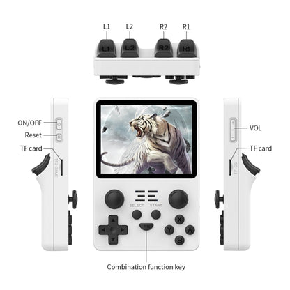 POWKIDDY RGB20S  3.5-Inch IPS Screen Retro Open Source Handheld Game Console, 16GB+64GB, 16GB+256GB