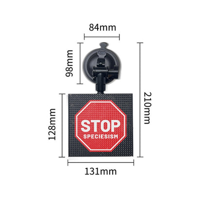 LED Dynamic Emoticon Car Display Screen 5V USB Interface, USB Interface