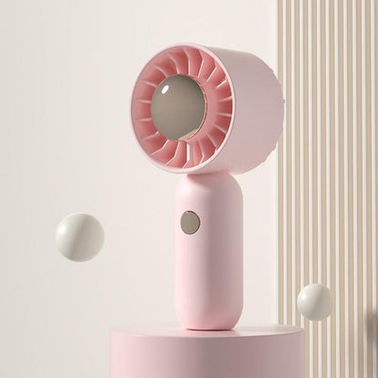 Hand Holds Small Fan Portable Mini Pocket Fan, Pink Duck, Blue Duck, Green Duck, White Duck, Pink Spray Plating Version, Blue Spray Plating Version, Green Spray Plating Version, White Spray Plating Version
