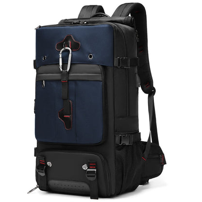 Multifunctional Large-capacity Waterproof Outdoor Mountaineering Backpack with USB Port