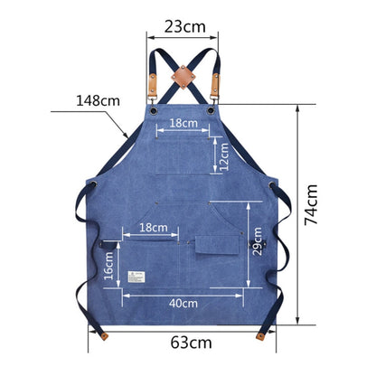Carpentry Electrician Garden Heavy Canvas Workwear Apron, Black Gray, Black, Army Green, Khaki, Blue, Camel, Belt Black Gray, Belt Black, Belt Army Green, Belt Khaki, Belt Blue, Belt Camel