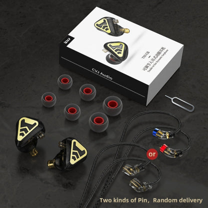 CVJ In-Ear Wired Gaming Earphone, White, Black, Blue, Green, With Mic White, With Mic Black, With Mic Blue, With Mic Green