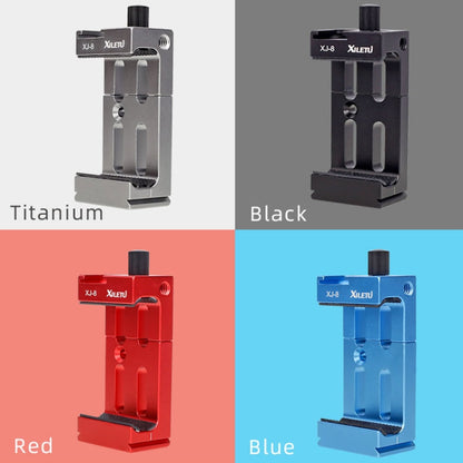 XILETU XJ-8 Aluminum Alloy Camera Head Tripod Mobile Phone Clip