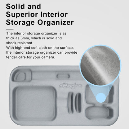 For Insta360 GO 3 / GO 3S AMagisn Accessory Storage Bag Portable Medium Clutch, For Insta360 GO 3