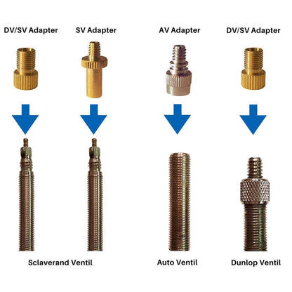 SV/AV/DV Bicycle Valve Adapter Set Bike Ball Pump Accessories, 15 in 1, 24 in 1 with Leather Ring, 25 in 1, 24 in 1, 32 in 1, 16 in 1, 10 in 1, 3sets 3 in 1, 12 in 1, 3sets 5 in 1, 3sets 4 in 1, 3sets 4 in 1 Gold, 14 in 1, 16 in 1 with Split Box       ...