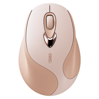 Inphic M8 Wireless Mouse Charging Quiet Office Home 2.4G USB Mouse, M8 (Milk Tea)
