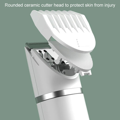 Pet Shaver Cat Dog Paw Hair Clipper Electric Fader, 2 in 1 Green, 3 in 1 Green, 4 in 1 Green, 2 in 1 White, 3 in 1 White, 4 in 1 White