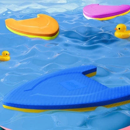 EVA Swimming Floating Board Children Swimming Practice Aids, Blue Yellow, Green Yellow, Orange Yellow