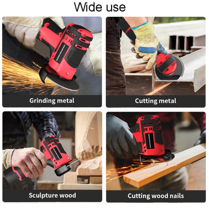 HILDA 12V 3 Inch Li-Ion Angle Grinder Home Cutting And Sanding Machine, EU Plug, Plastic Package With 1 Battery, Carton Package With 1 Battery, Plastic Package With 2 Battery, Carton Package With 2 Battery