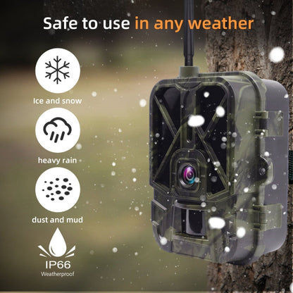 4K 4G Outdoor Track Camera Remote Mobile Phone Control To View Photos / Video At Any Time, HC-940Pro-Li
