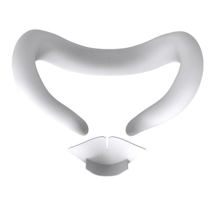 For Meta Quest 3 Silicone Face Cover Eye Mask with Nose Pad