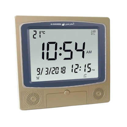 Desktop Digital Perpetual Calendar Study Alarm Clock