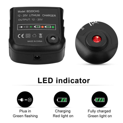 BD20CHG For Battery 20V Lithium Battery Charger Electric Tool Accessories, US, EU