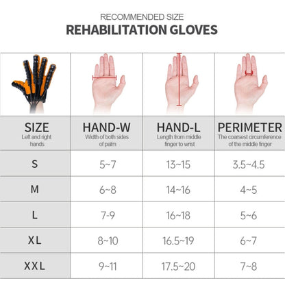 Intelligent Robotic Rehabilitation Glove Equipment, With UK Plug Adapter, S, M, L, XL, XXL