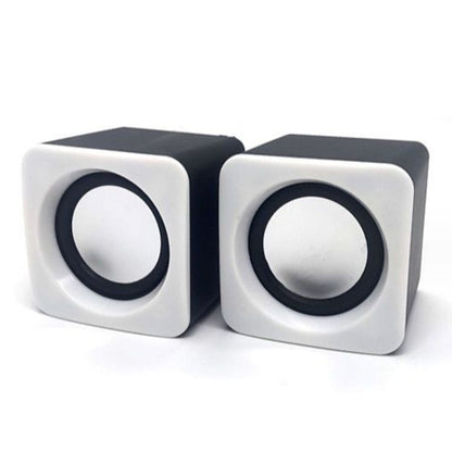 101TD 2 In 1 Mini Small Audio USB Cable Computer Speakers