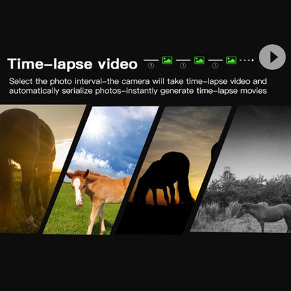 H8201 4K Dual Lens Infrared Camera 32MP HD Night Vision Monitoring Animal Field Outdoor Camera, H8201
